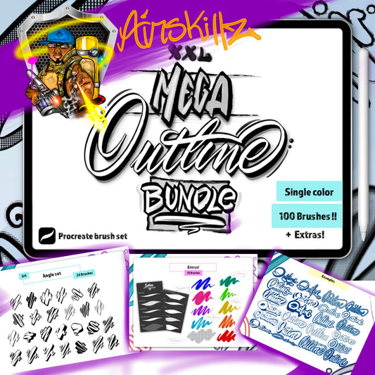 Airskillz Outline Mega Outline Bundle "No Product Will Be Shipped"