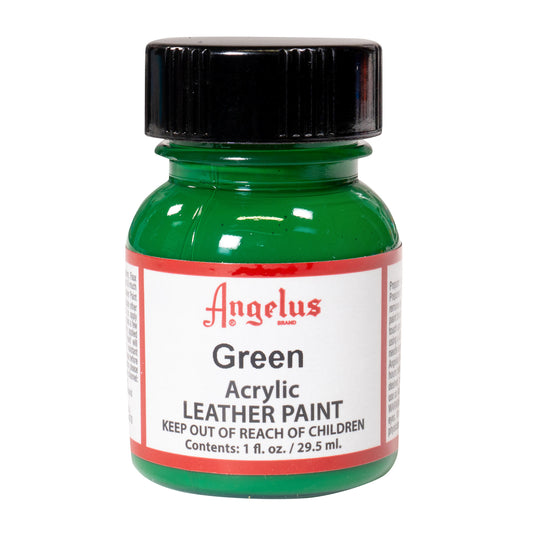 Angelus Acrylic Leather Paint Green 1oz