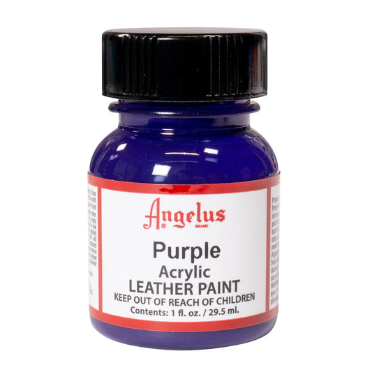 Angelus Acrylic Leather Paint Purple 1oz